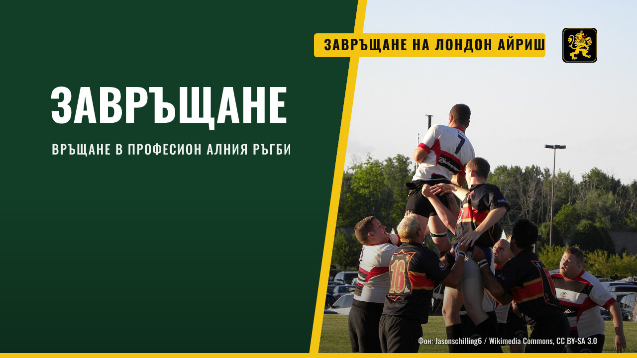 Лондон Айриш се завръща с амбиция за Чемпионшип