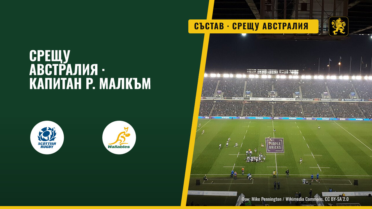 Шотландия обяви състава си срещу Австралия, Рейчъл Малкъм е капитан